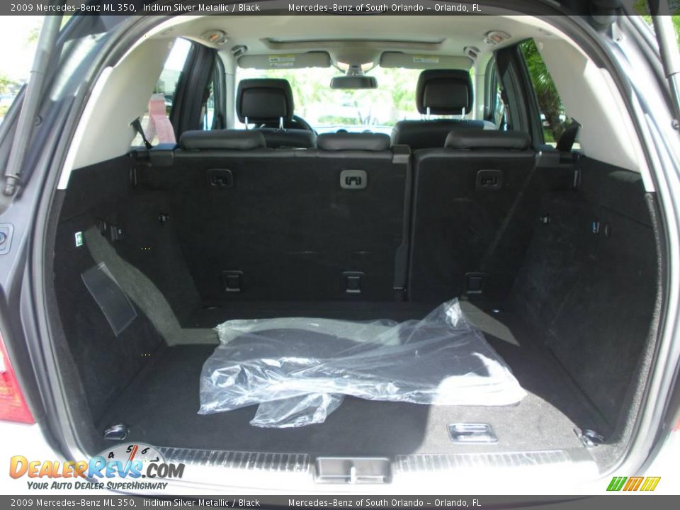 2009 Mercedes-Benz ML 350 Iridium Silver Metallic / Black Photo #23