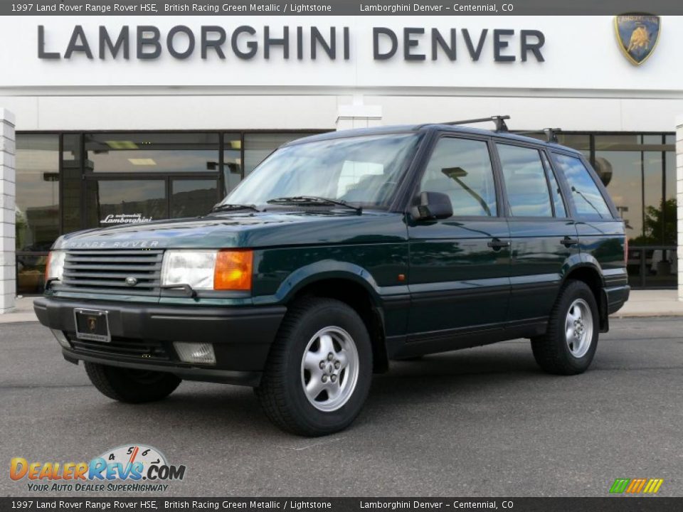 1997 Land Rover Range Rover HSE British Racing Green Metallic / Lightstone Photo #1