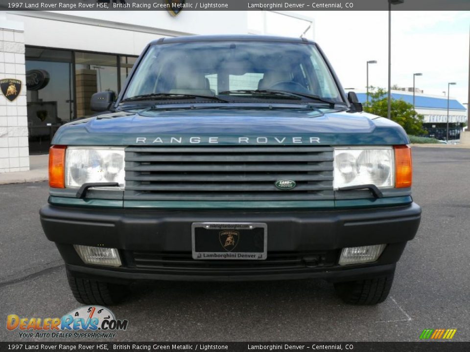 1997 Land Rover Range Rover HSE British Racing Green Metallic / Lightstone Photo #3