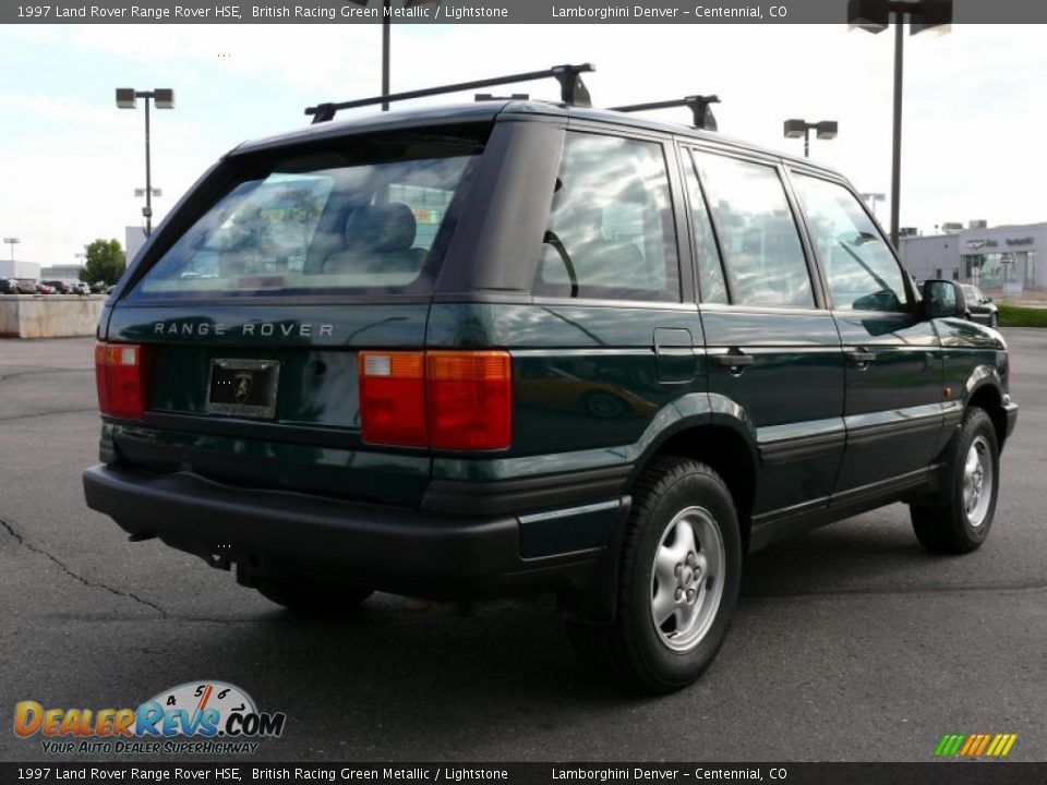 1997 Land Rover Range Rover HSE British Racing Green Metallic / Lightstone Photo #6
