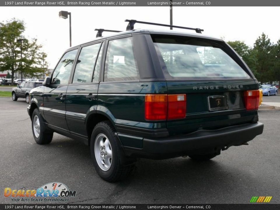 1997 Land Rover Range Rover HSE British Racing Green Metallic / Lightstone Photo #8