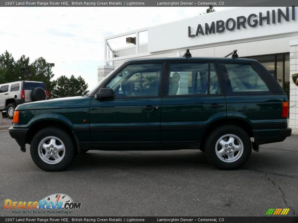 1997 Land Rover Range Rover HSE British Racing Green Metallic / Lightstone Photo #9