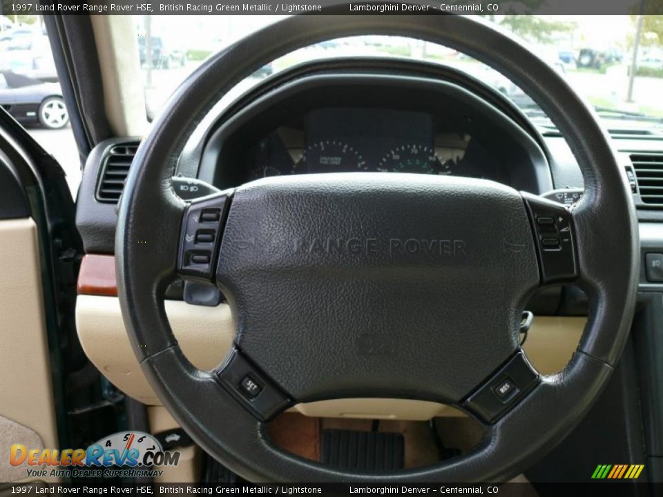 1997 Land Rover Range Rover HSE British Racing Green Metallic / Lightstone Photo #12