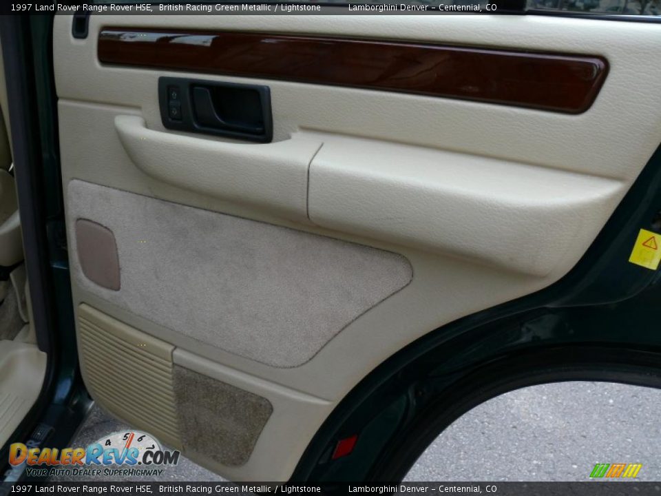 1997 Land Rover Range Rover HSE British Racing Green Metallic / Lightstone Photo #20