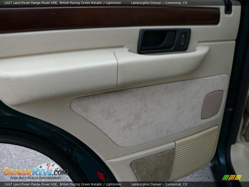 1997 Land Rover Range Rover HSE British Racing Green Metallic / Lightstone Photo #22
