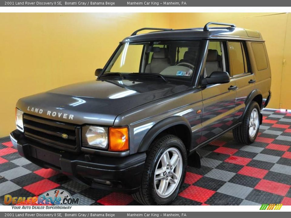 2001 Land Rover Discovery II SE Bonatti Gray / Bahama Beige Photo #3
