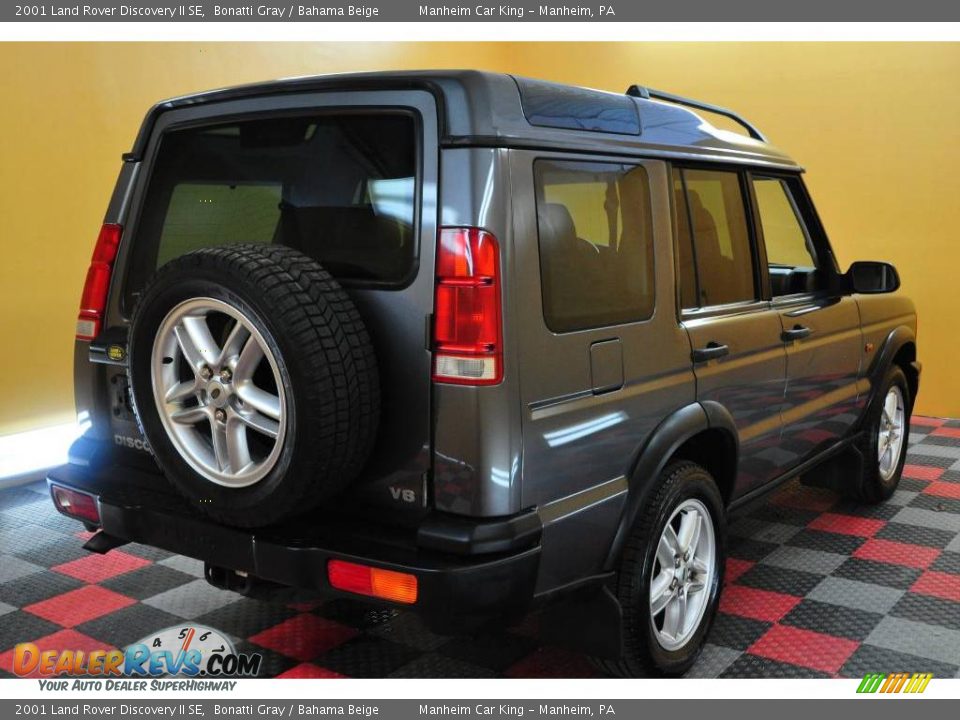 2001 Land Rover Discovery II SE Bonatti Gray / Bahama Beige Photo #6