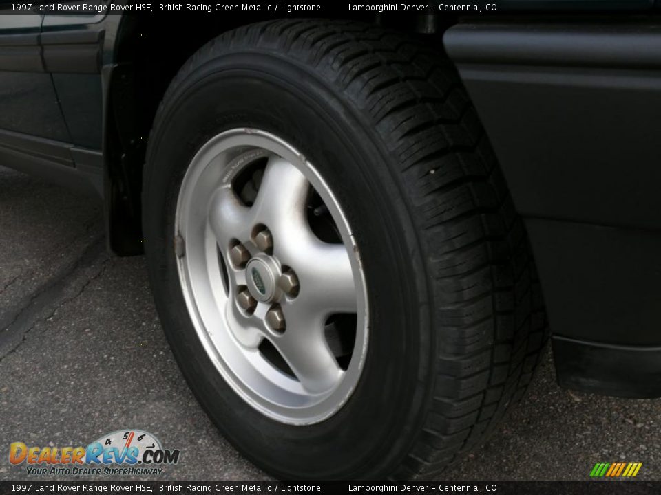1997 Land Rover Range Rover HSE British Racing Green Metallic / Lightstone Photo #27