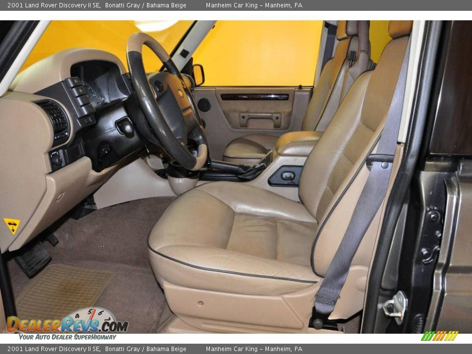 2001 Land Rover Discovery II SE Bonatti Gray / Bahama Beige Photo #12