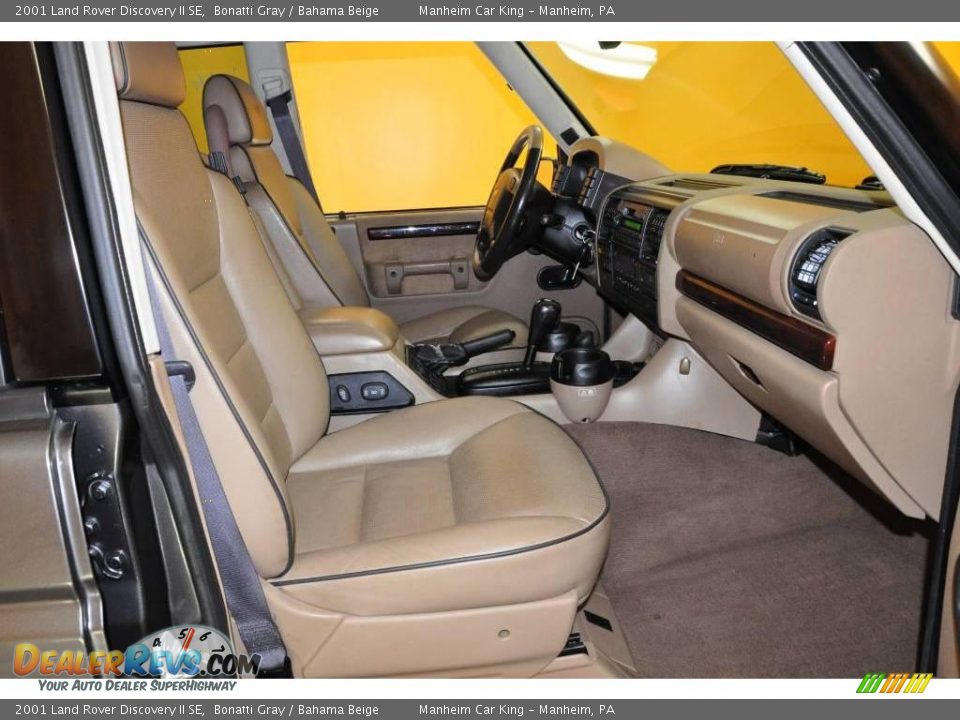 2001 Land Rover Discovery II SE Bonatti Gray / Bahama Beige Photo #17