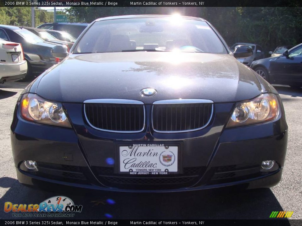 2006 BMW 3 Series 325i Sedan Monaco Blue Metallic / Beige Photo #2
