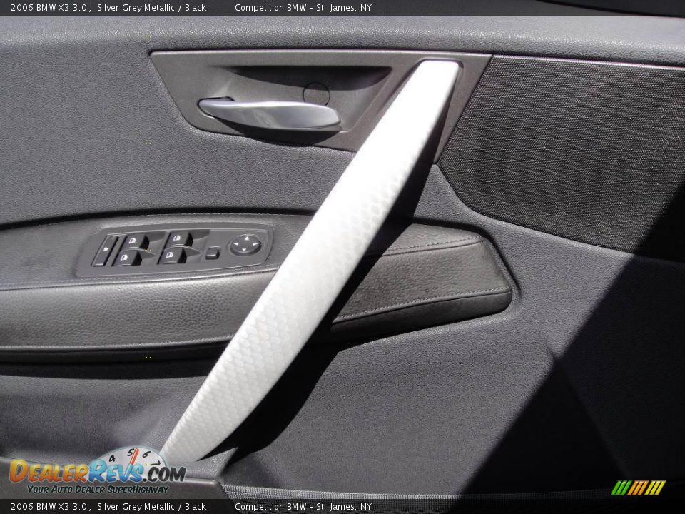 2006 BMW X3 3.0i Silver Grey Metallic / Black Photo #8