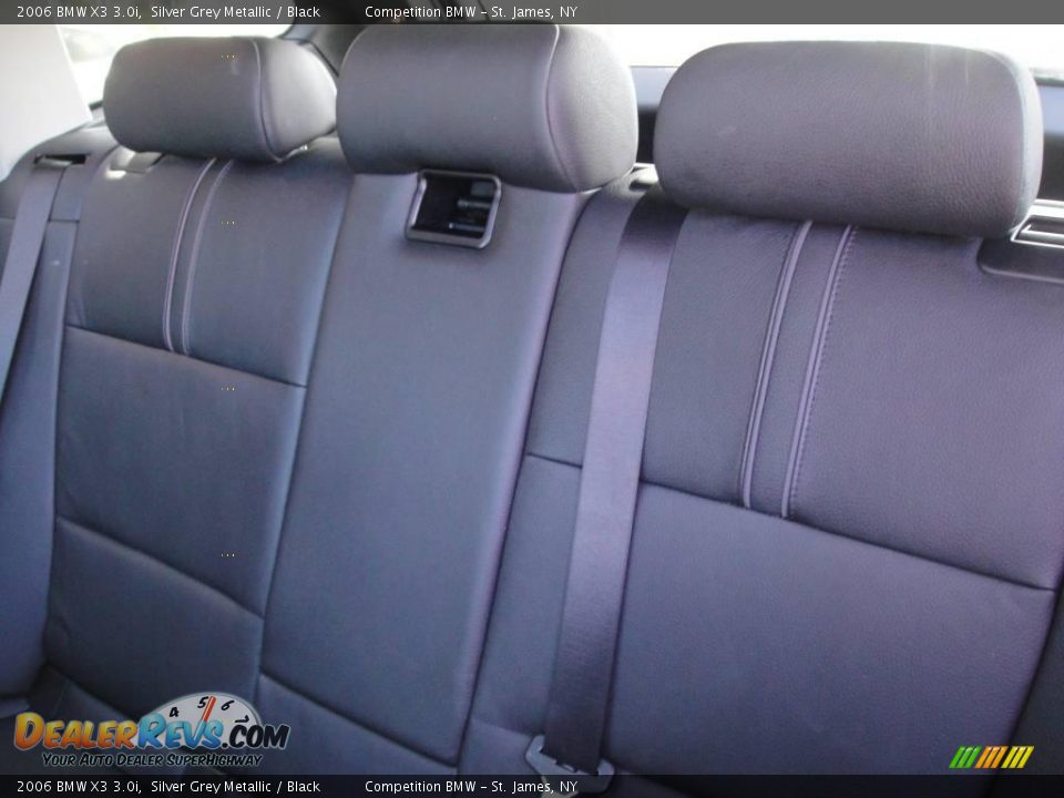 2006 BMW X3 3.0i Silver Grey Metallic / Black Photo #12