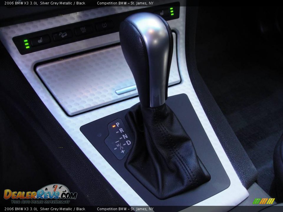 2006 BMW X3 3.0i Silver Grey Metallic / Black Photo #14