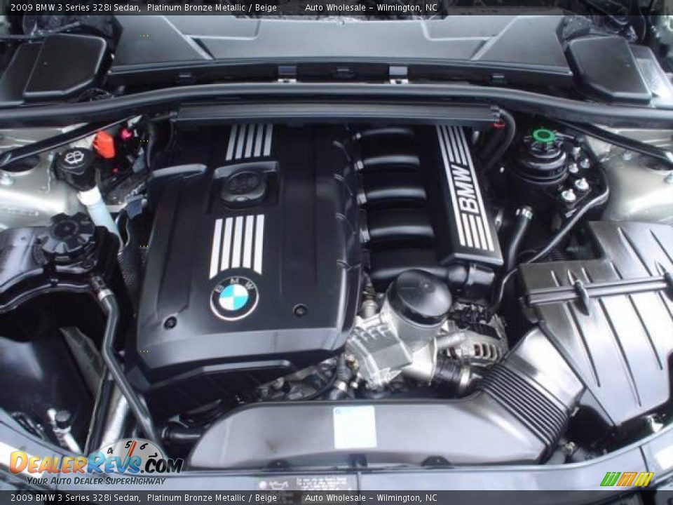 2009 BMW 3 Series 328i Sedan Platinum Bronze Metallic / Beige Photo #6