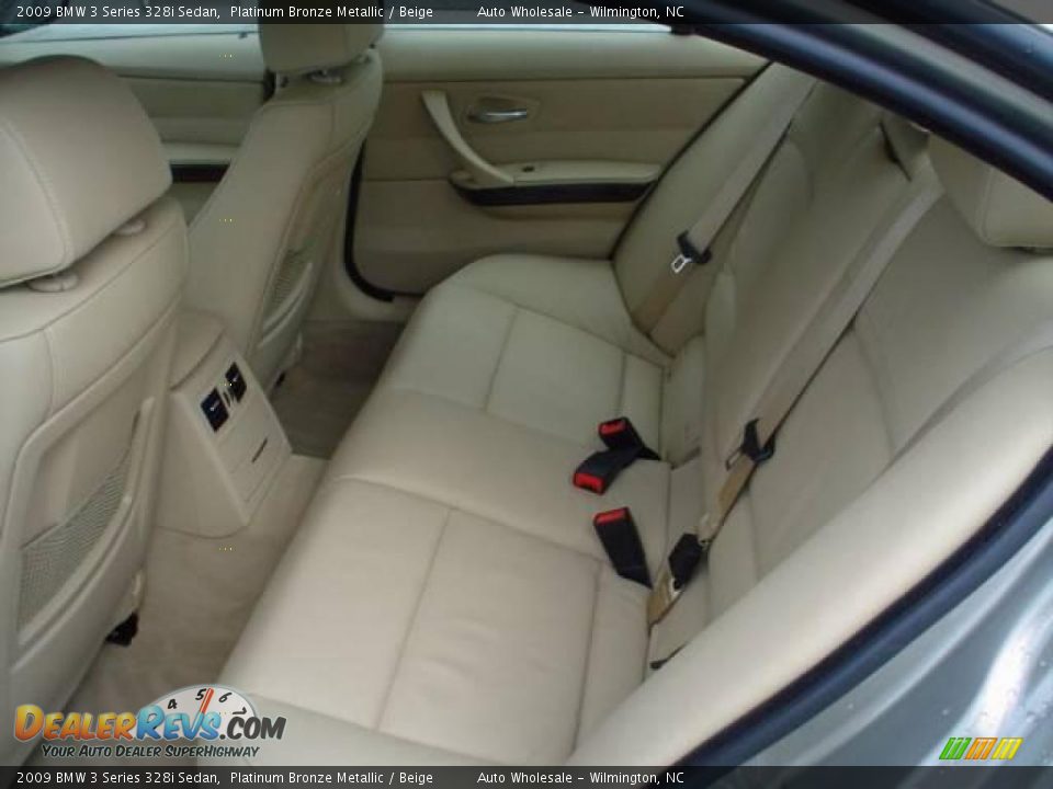 2009 BMW 3 Series 328i Sedan Platinum Bronze Metallic / Beige Photo #8
