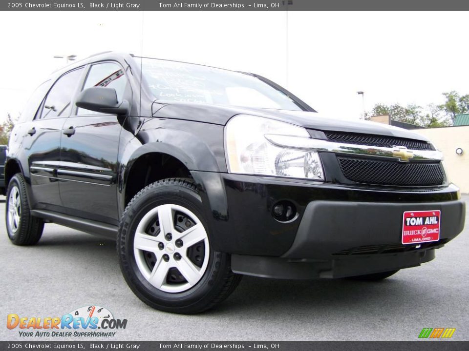 2005 Chevrolet Equinox LS Black / Light Gray Photo #1