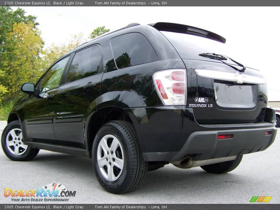 2005 Chevrolet Equinox LS Black / Light Gray Photo #3
