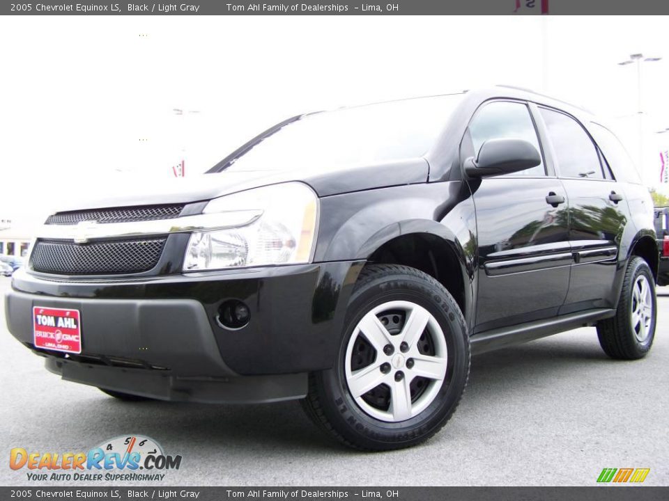 2005 Chevrolet Equinox LS Black / Light Gray Photo #4