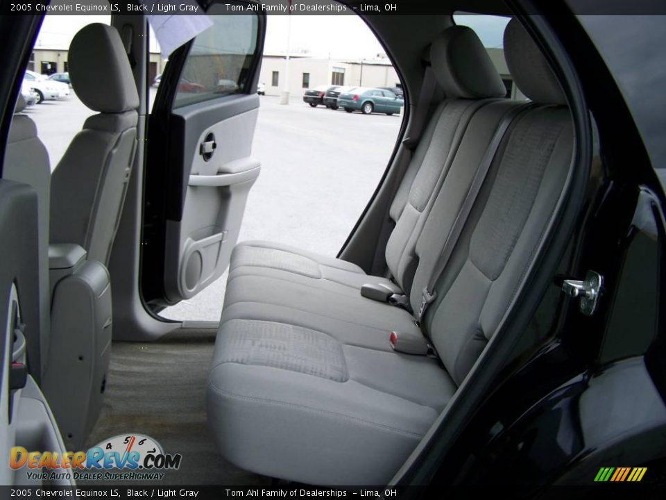 2005 Chevrolet Equinox LS Black / Light Gray Photo #8