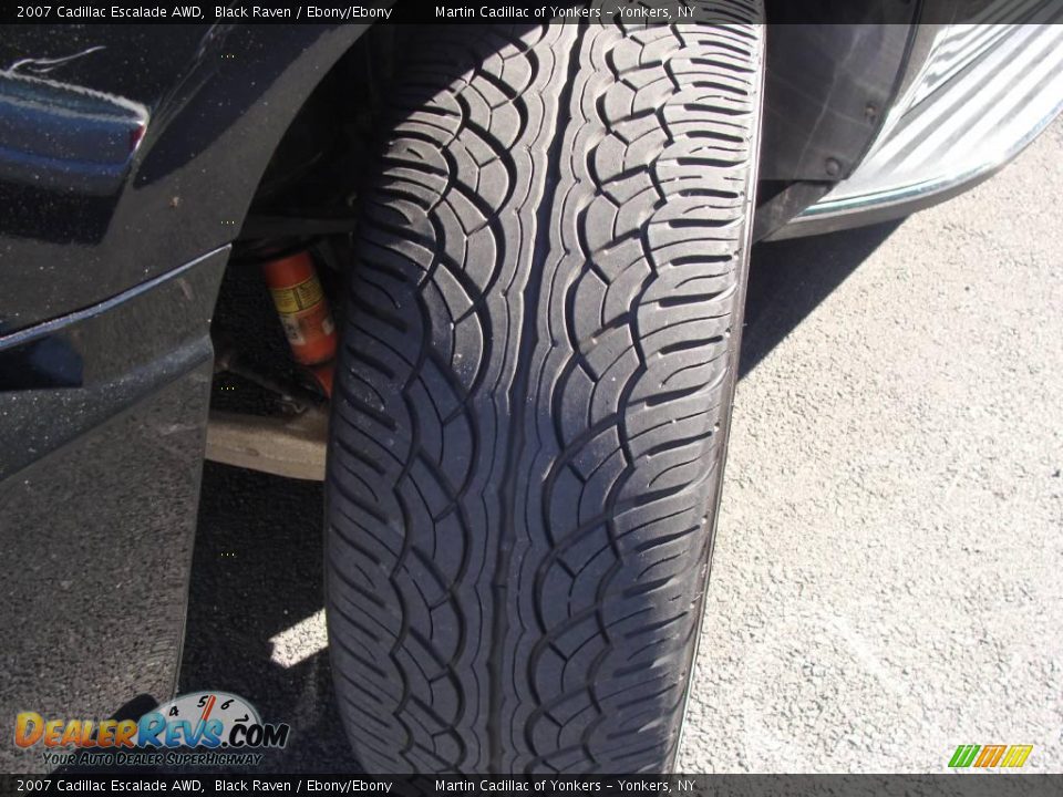 2007 Cadillac Escalade AWD Black Raven / Ebony/Ebony Photo #9