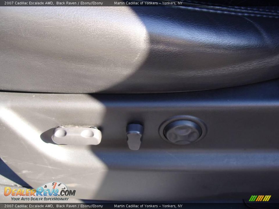 2007 Cadillac Escalade AWD Black Raven / Ebony/Ebony Photo #12