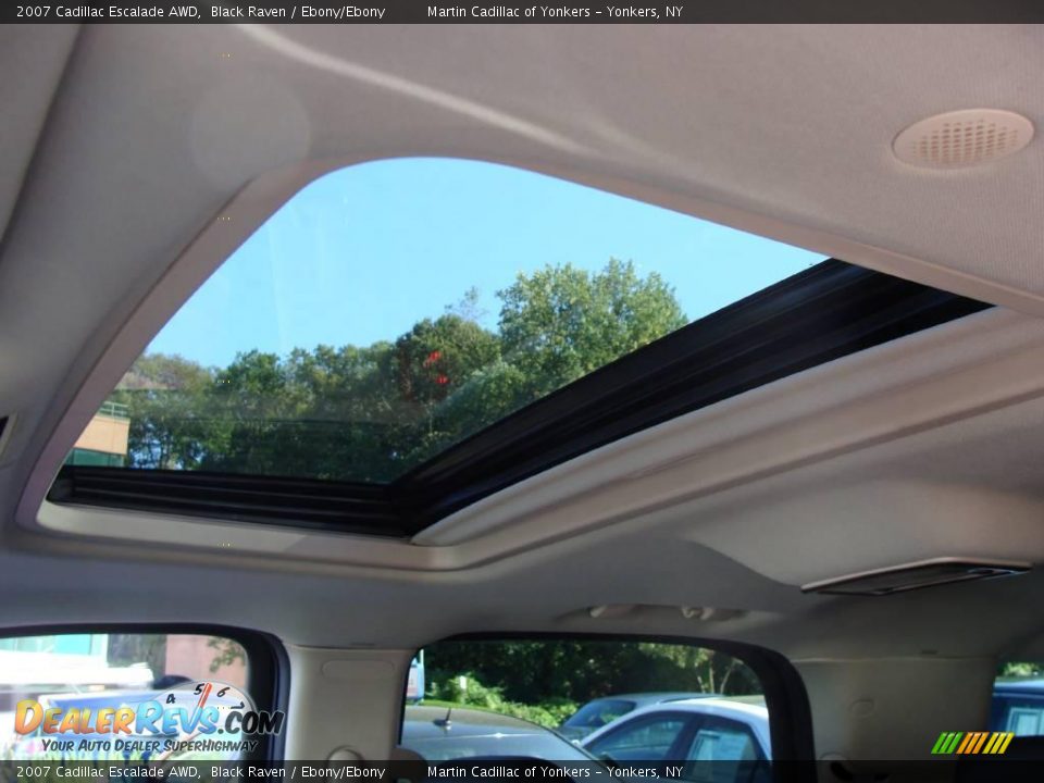 2007 Cadillac Escalade AWD Black Raven / Ebony/Ebony Photo #13