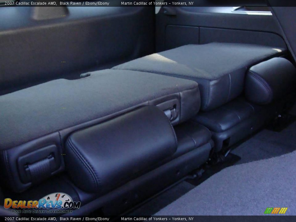 2007 Cadillac Escalade AWD Black Raven / Ebony/Ebony Photo #18