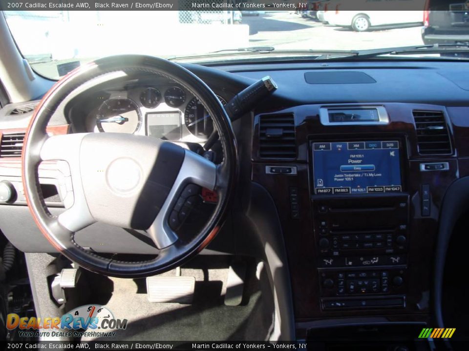 2007 Cadillac Escalade AWD Black Raven / Ebony/Ebony Photo #20