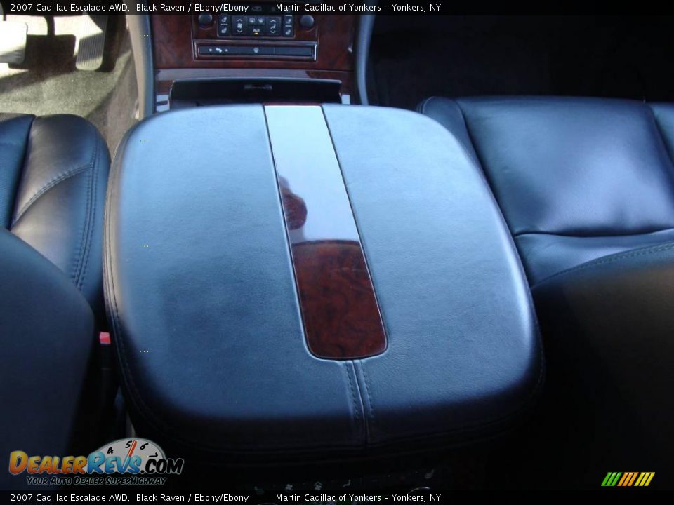 2007 Cadillac Escalade AWD Black Raven / Ebony/Ebony Photo #23