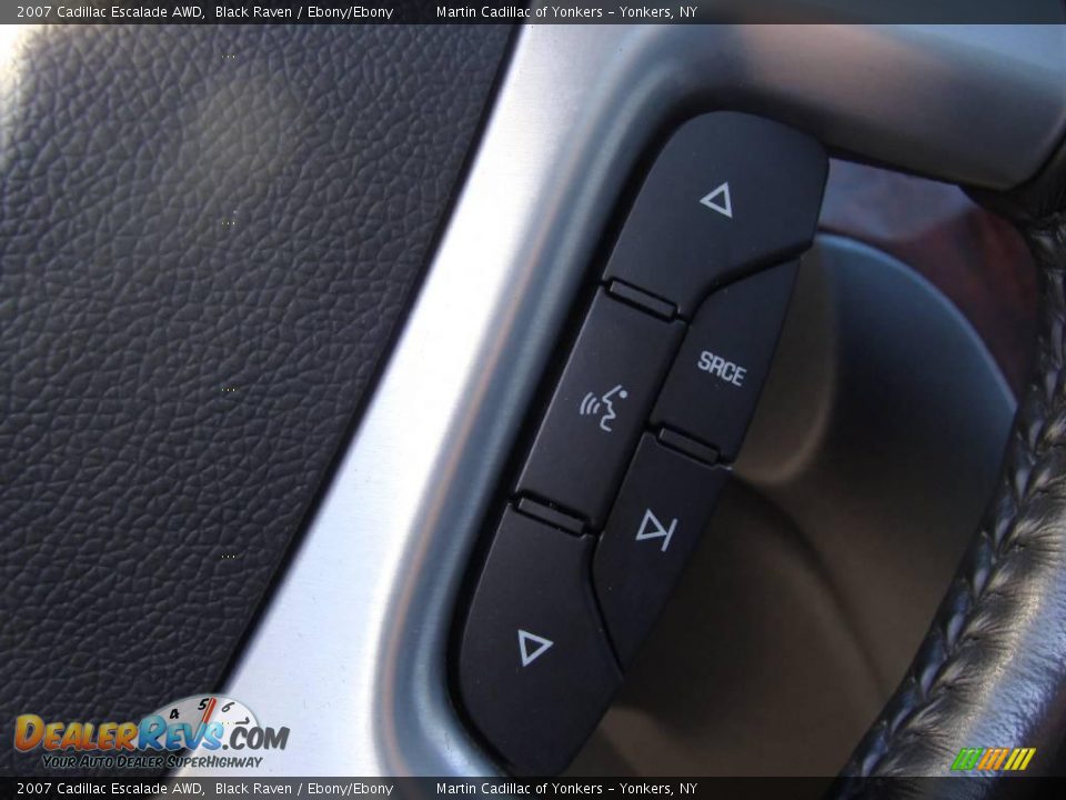 2007 Cadillac Escalade AWD Black Raven / Ebony/Ebony Photo #27