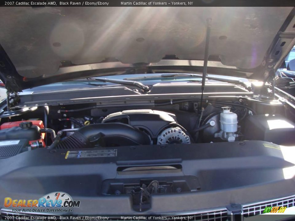 2007 Cadillac Escalade AWD Black Raven / Ebony/Ebony Photo #29