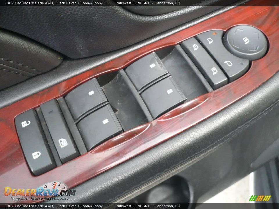 2007 Cadillac Escalade AWD Black Raven / Ebony/Ebony Photo #9