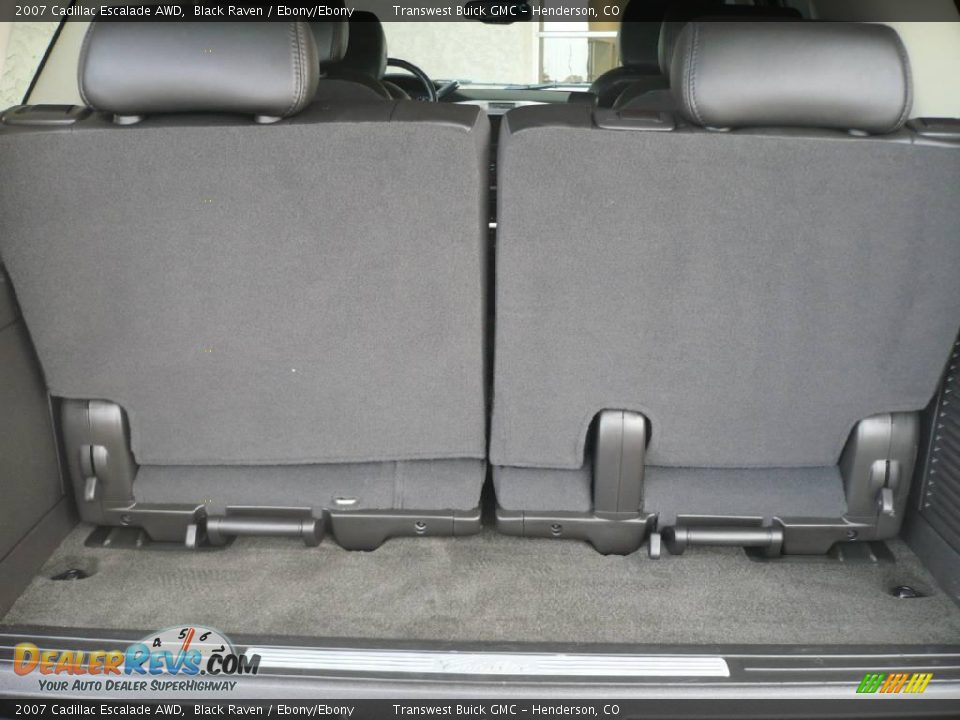 2007 Cadillac Escalade AWD Black Raven / Ebony/Ebony Photo #12