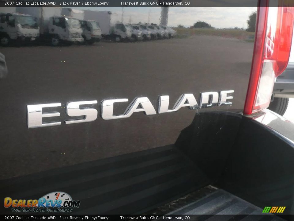 2007 Cadillac Escalade AWD Black Raven / Ebony/Ebony Photo #13