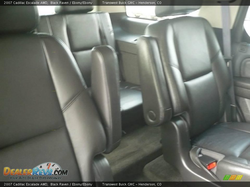 2007 Cadillac Escalade AWD Black Raven / Ebony/Ebony Photo #15