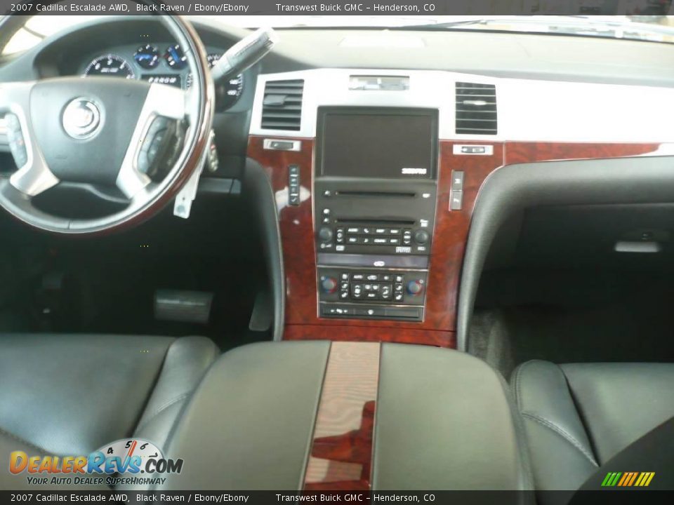 2007 Cadillac Escalade AWD Black Raven / Ebony/Ebony Photo #16