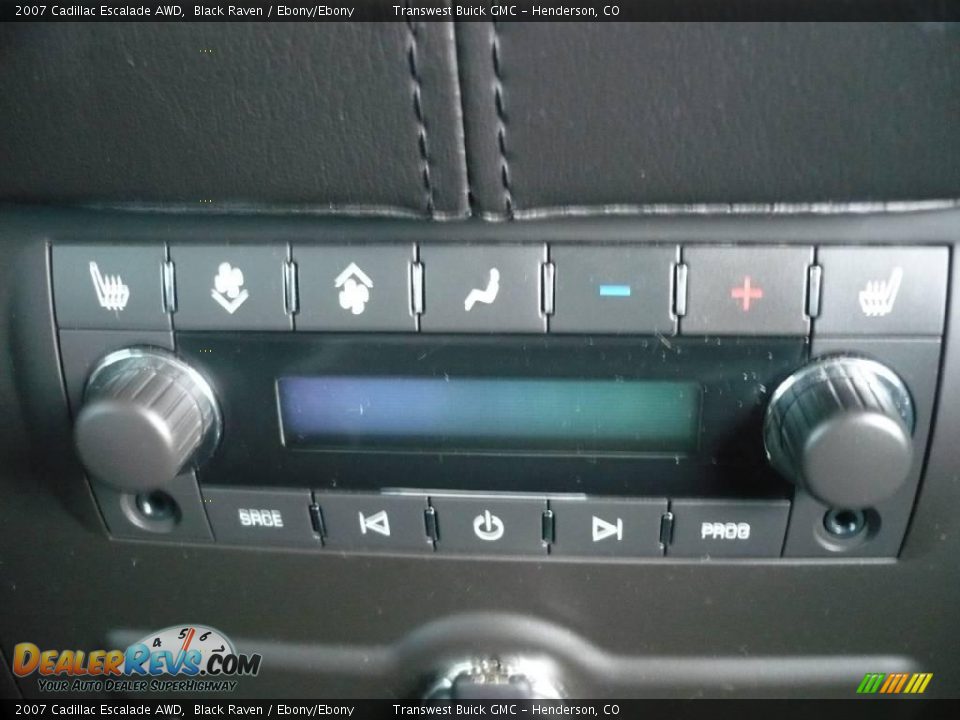 2007 Cadillac Escalade AWD Black Raven / Ebony/Ebony Photo #19