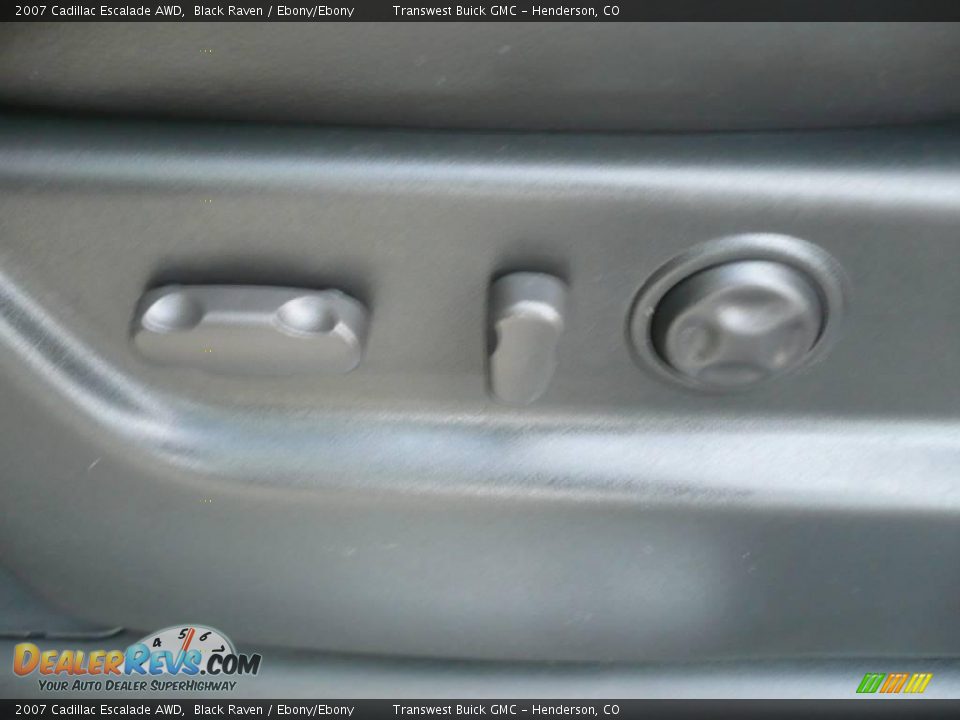2007 Cadillac Escalade AWD Black Raven / Ebony/Ebony Photo #20