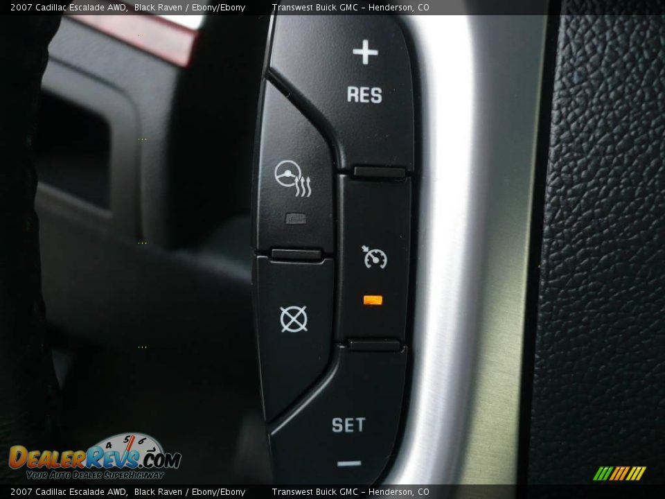 2007 Cadillac Escalade AWD Black Raven / Ebony/Ebony Photo #21