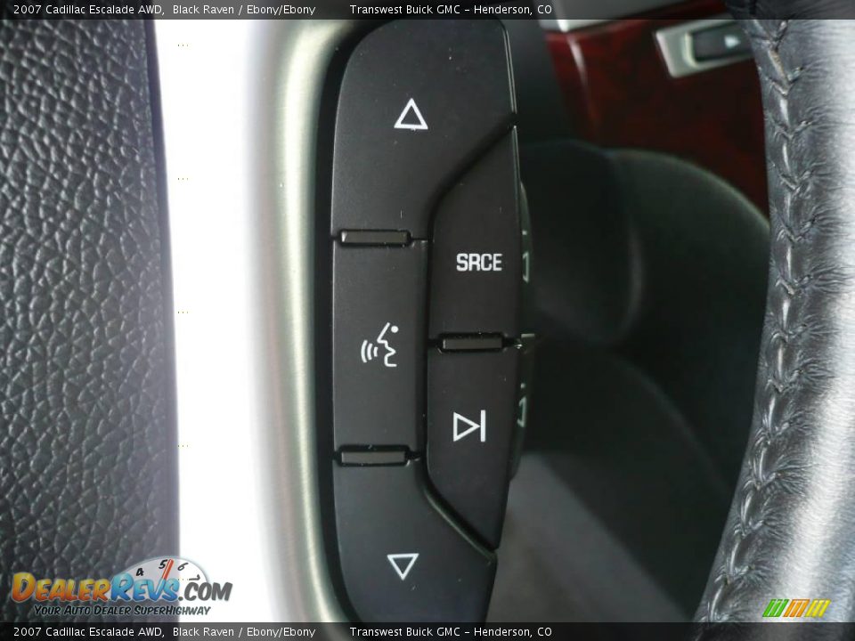 2007 Cadillac Escalade AWD Black Raven / Ebony/Ebony Photo #22
