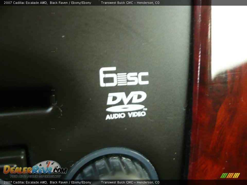 2007 Cadillac Escalade AWD Black Raven / Ebony/Ebony Photo #29