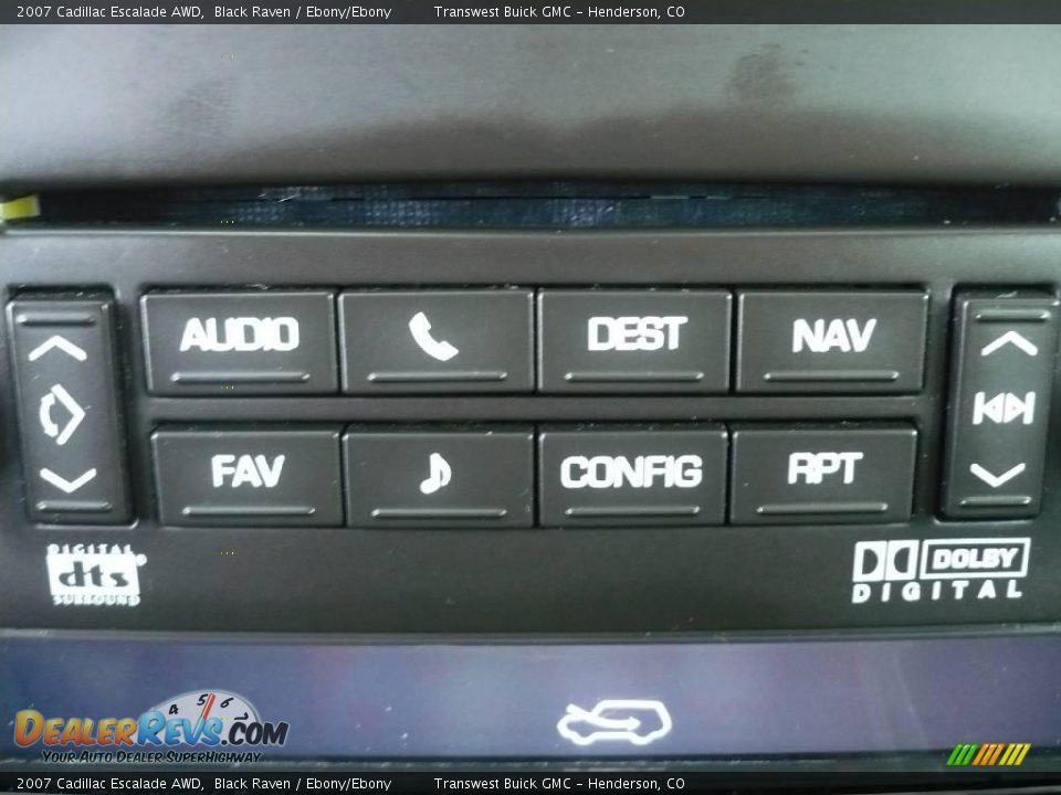 2007 Cadillac Escalade AWD Black Raven / Ebony/Ebony Photo #30