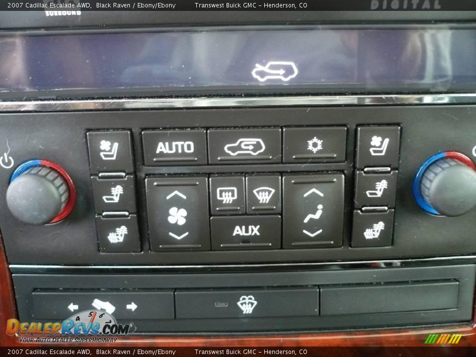 2007 Cadillac Escalade AWD Black Raven / Ebony/Ebony Photo #31