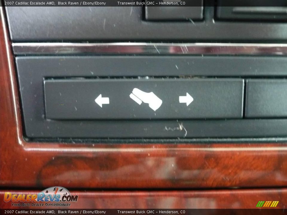 2007 Cadillac Escalade AWD Black Raven / Ebony/Ebony Photo #33