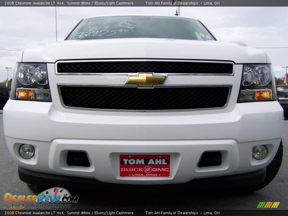 2008 Chevrolet Avalanche LT 4x4 Summit White / Ebony/Light Cashmere Photo #3