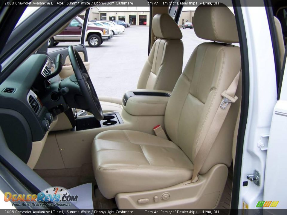 2008 Chevrolet Avalanche LT 4x4 Summit White / Ebony/Light Cashmere Photo #9