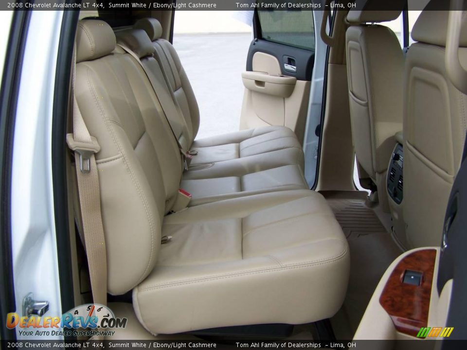2008 Chevrolet Avalanche LT 4x4 Summit White / Ebony/Light Cashmere Photo #12