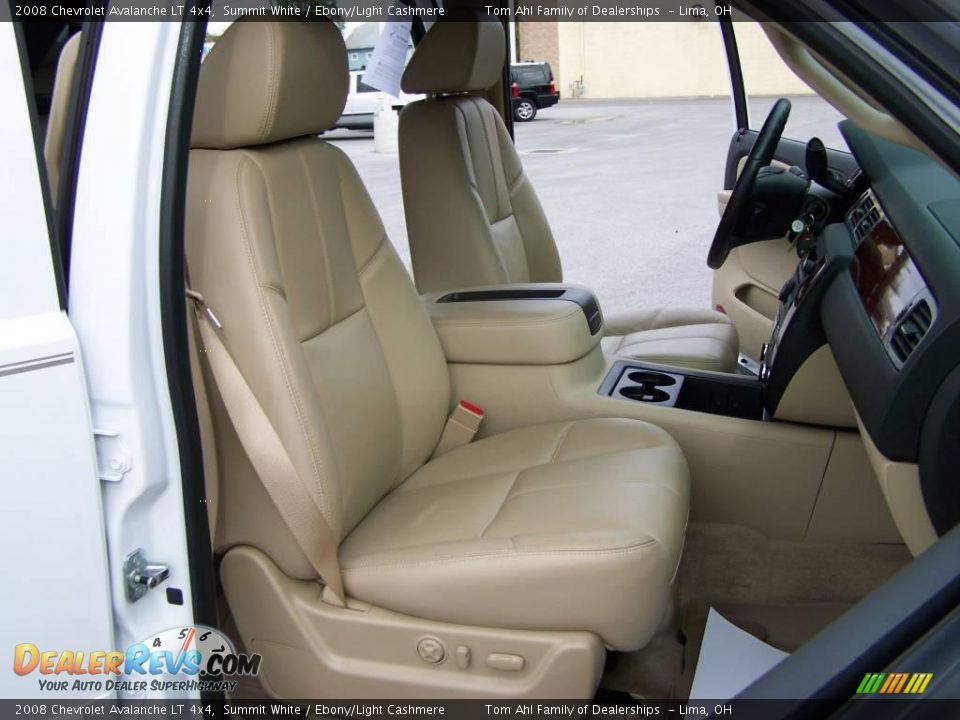 2008 Chevrolet Avalanche LT 4x4 Summit White / Ebony/Light Cashmere Photo #13