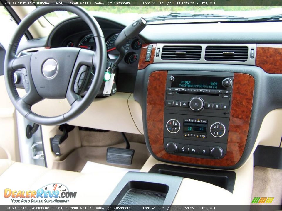 2008 Chevrolet Avalanche LT 4x4 Summit White / Ebony/Light Cashmere Photo #14